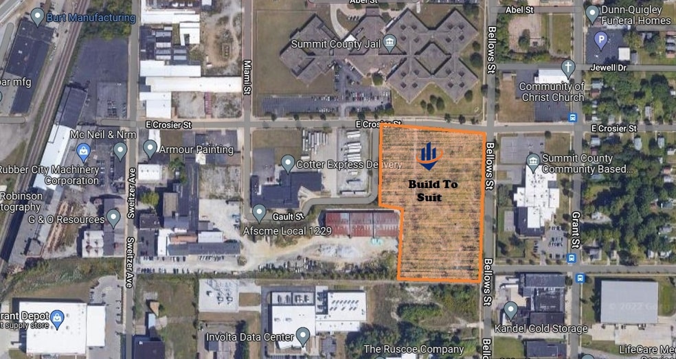 More Photos Of E. Crosier St & Bellows St, Akron Land For Lease