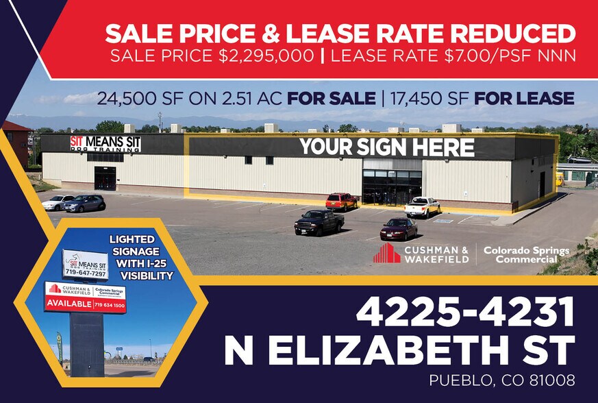 Primary Photo Of 4225-4231 N Elizabeth St, Pueblo Industrial For Sale