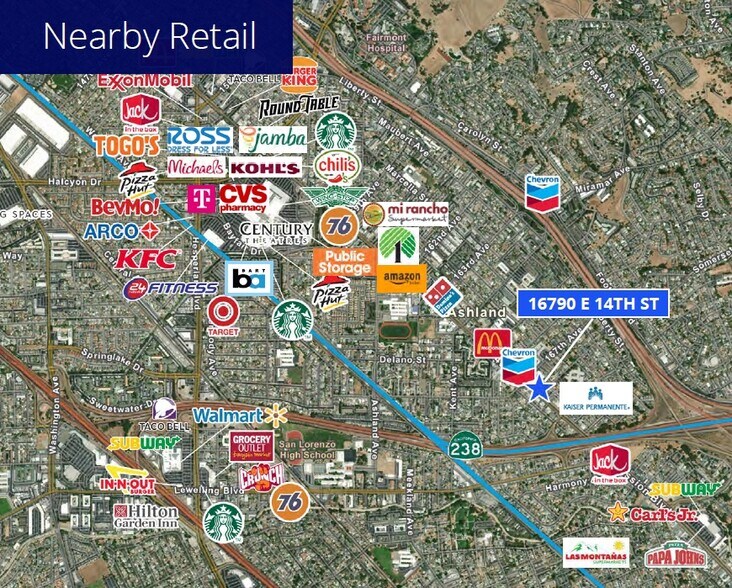 More Photos Of 16790 E 14th St, San Leandro Land For Lease