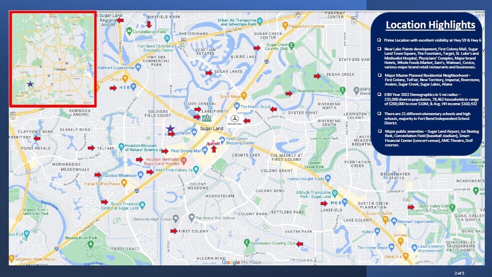 More Photos Of 16305 Kensington Dr, Sugar Land General Retail For Lease