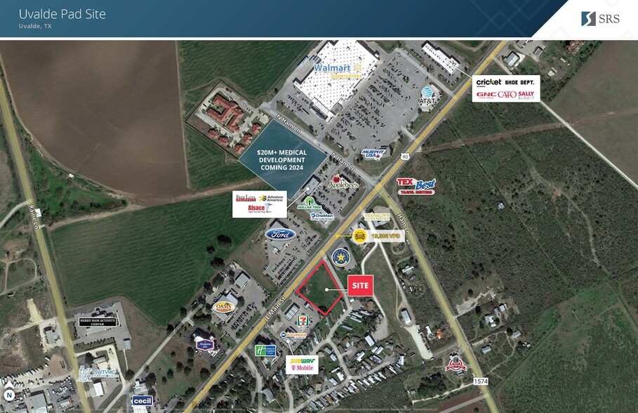 Primary Photo Of 2829 E Main St, Uvalde Land For Sale