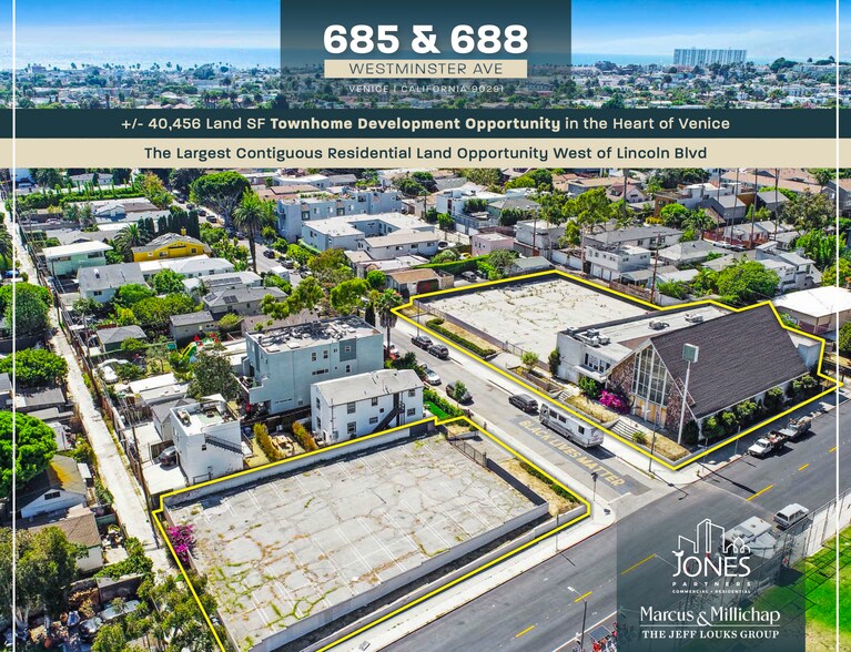 Primary Photo Of 685-688 Westminster Ave, Venice Land For Sale