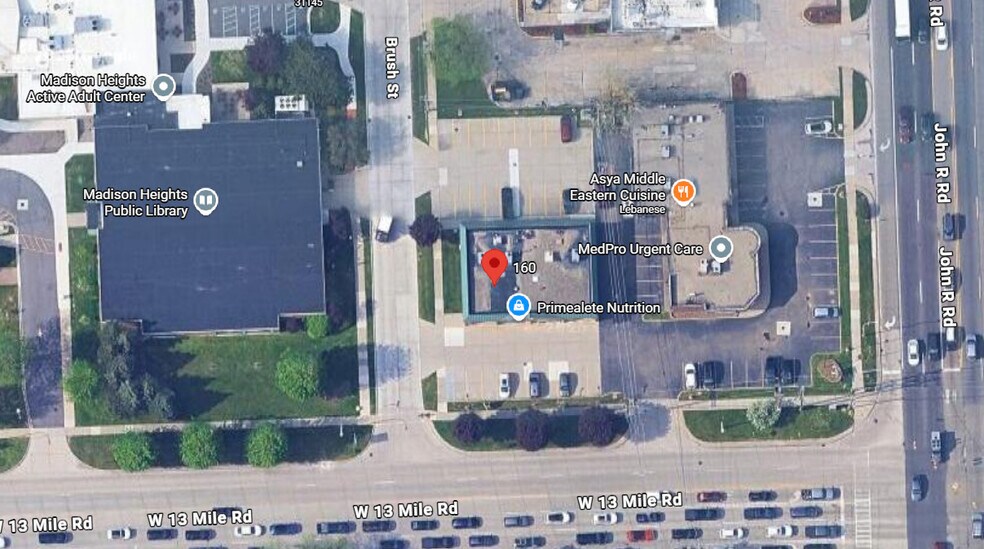 More Photos Of 100-160 W 13 Mile Rd, Madison Heights Storefront Retail Office For Lease