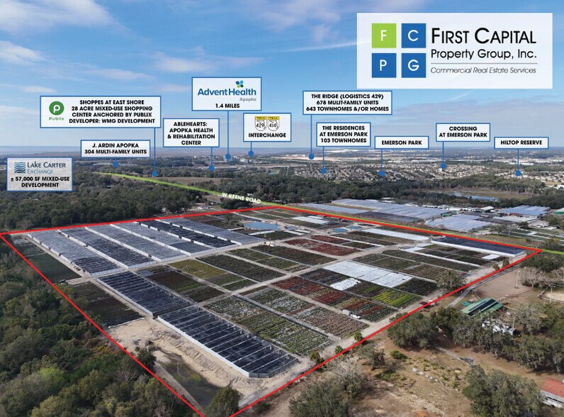 Primary Photo Of 724 Keene rd, Apopka Land For Sale