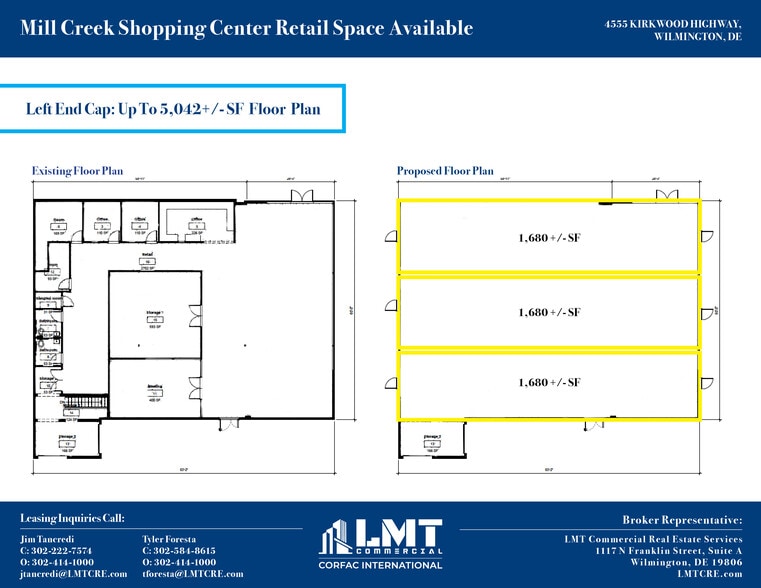 More Photos Of 4511-4577 Kirkwood Hwy, Wilmington Freestanding For Lease