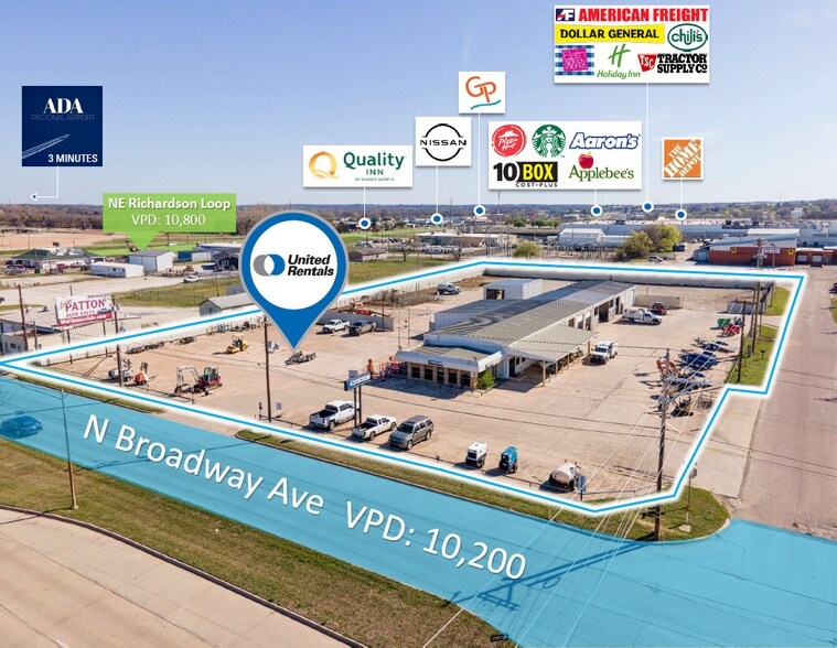 More Photos Of 1300 N Broadway Ave, Ada Warehouse For Sale