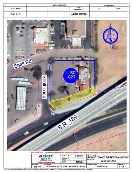 Primary Photo Of 800 W Mariposa Rd, Nogales Fast Food For Sale