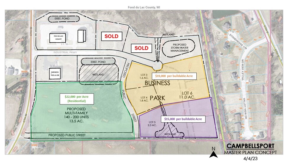 More Photos Of N1299 County Road W, Campbellsport Land For Sale