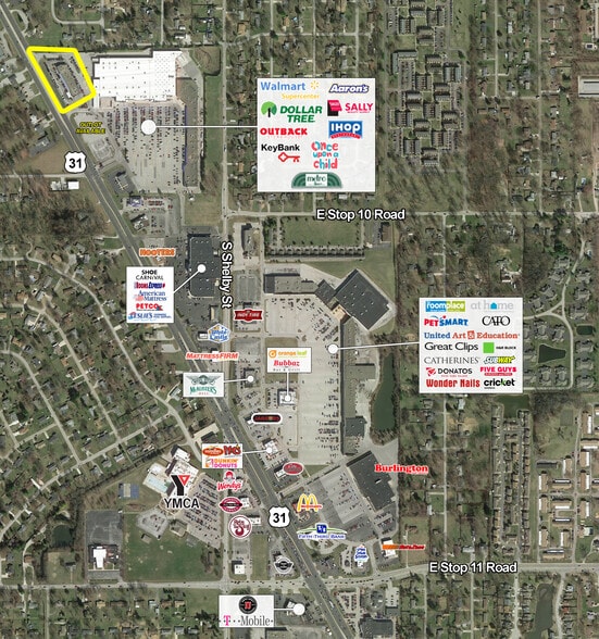 More Photos Of 7225 S U.S. 31 Hwy, Indianapolis Storefront For Lease