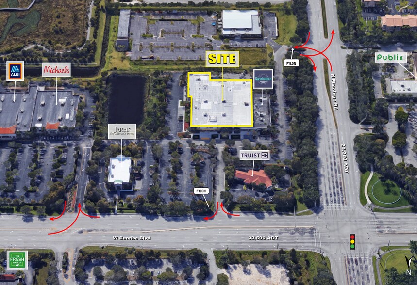 More Photos Of 12300-12310 W Sunrise Blvd, Plantation Freestanding For Lease