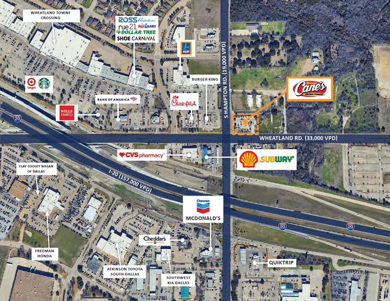 More Photos Of 8150 S Hampton Rd, Dallas Fast Food For Sale