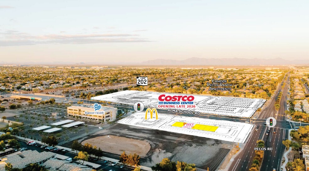 Primary Photo Of NEC Alma School Rd & Loop 202, Chandler Land For Lease