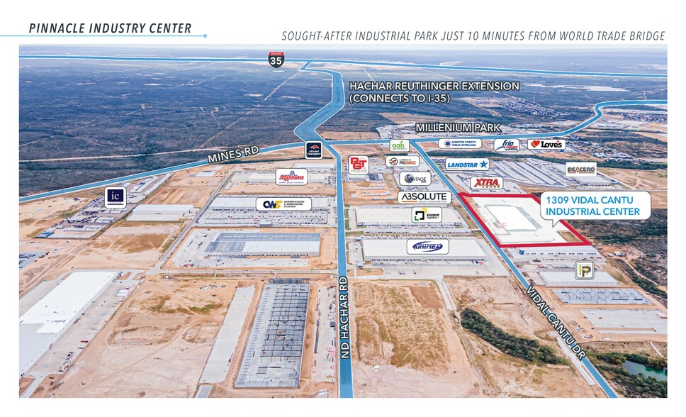 More Photos Of 1309 Vidal Cantu rd, Laredo Industrial For Sale