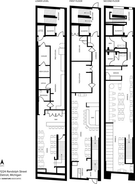 More Photos Of 1224 Randolph Rd, Detroit Restaurant For Sale