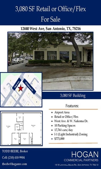 Primary Photo Of 12440 West Ave, San Antonio Storefront Retail Office For Sale