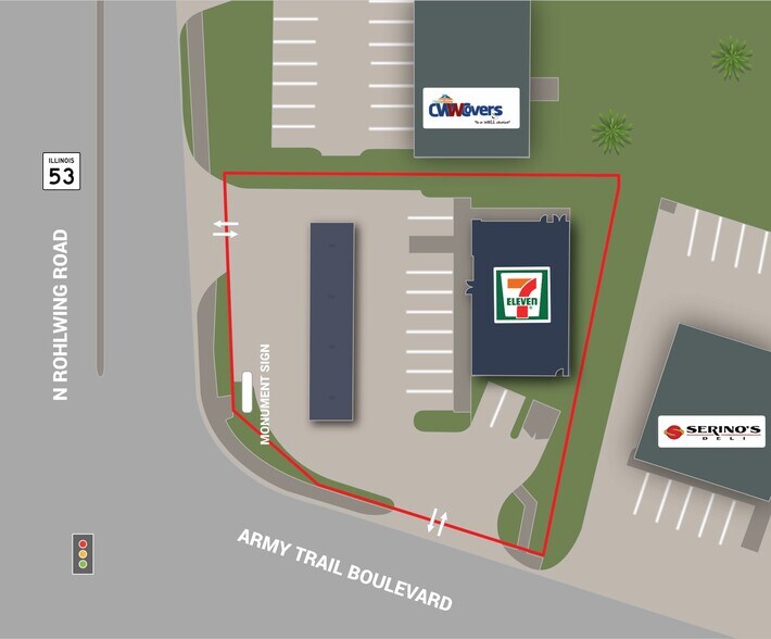 More Photos Of 1740 W Army Trail Rd, Addison Convenience Store For Sale