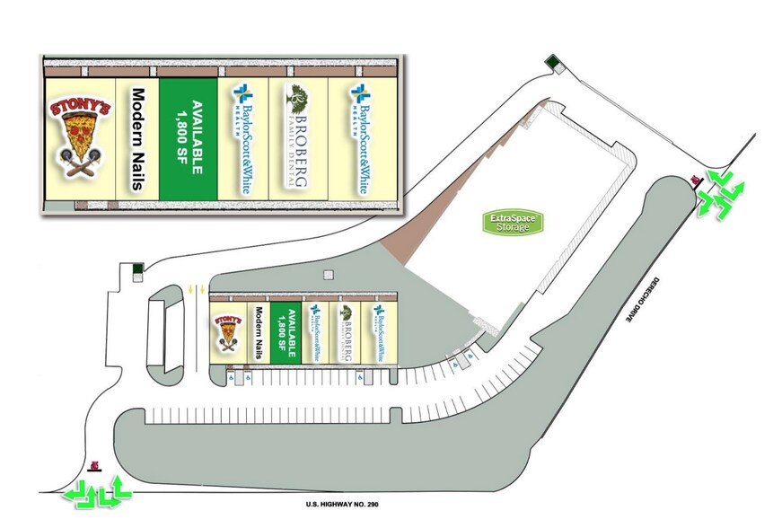 More Photos Of 9521 W Highway 290, Austin Storefront Retail Office For Lease