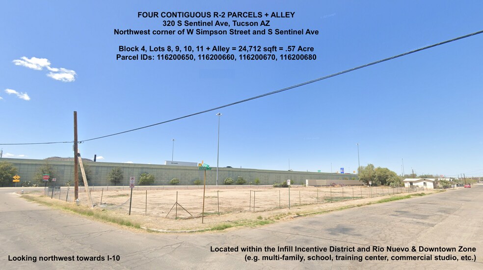 Primary Photo Of 320 Sentinel Ave, Tucson Land For Sale