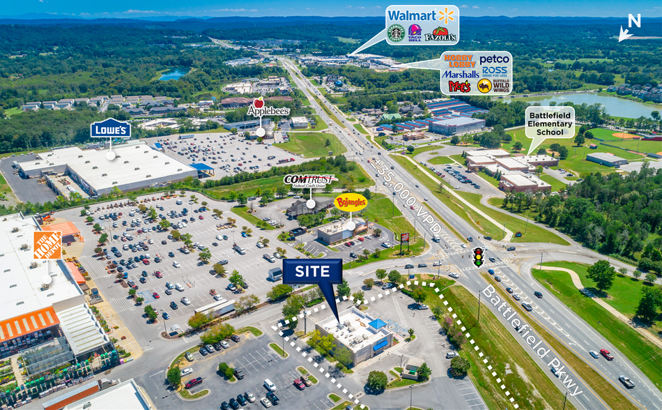 More Photos Of 2047 Battlefield Pky, Fort Oglethorpe Restaurant For Sale