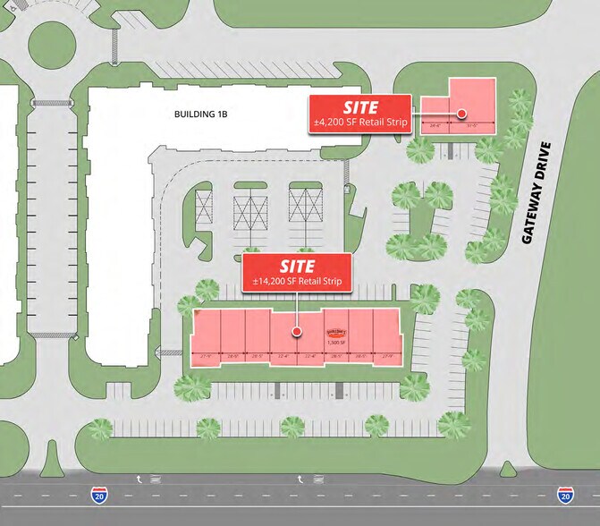 More Photos Of NWC I-20 & Future Gateway Dr (Cinema Dr), Hudson Oaks Unknown For Lease