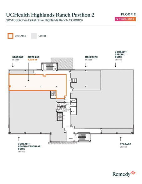 More Photos Of 9051 SSG Chris Falkel Dr, Highlands Ranch Medical For Lease
