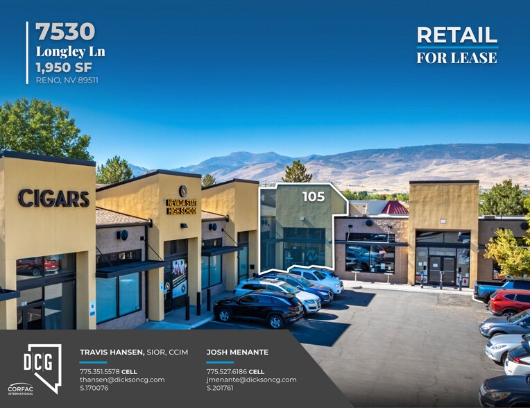 Primary Photo Of 7530 Longley Ln, Reno Storefront Retail Office For Lease