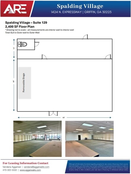 More Photos Of 100 Spalding Square, Griffin Unknown For Lease