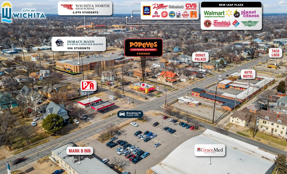 More Photos Of 1211 N Broadway St, Wichita Fast Food For Sale