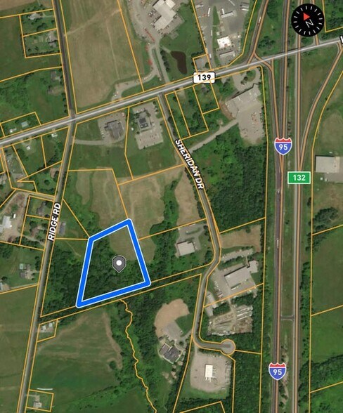 More Photos Of Map 36 Lot 13 Off Ridge Road, Fairfield Land For Sale