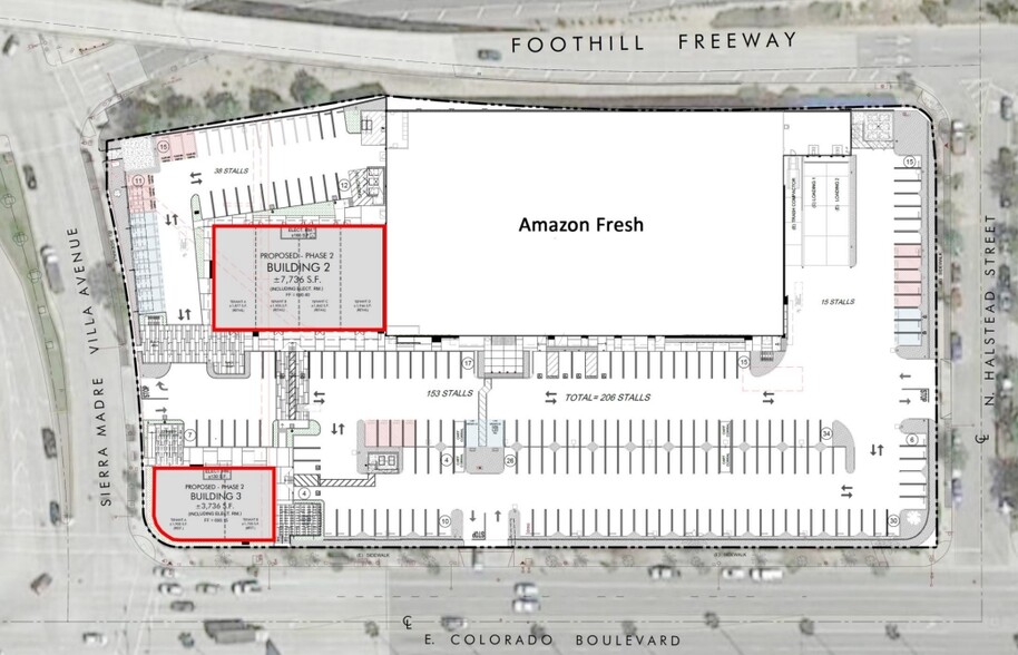 More Photos Of 3405-3425 E Colorado Blvd, Pasadena Unknown For Lease