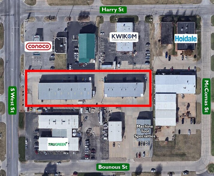 More Photos Of 1632 S West St, Wichita Warehouse For Lease