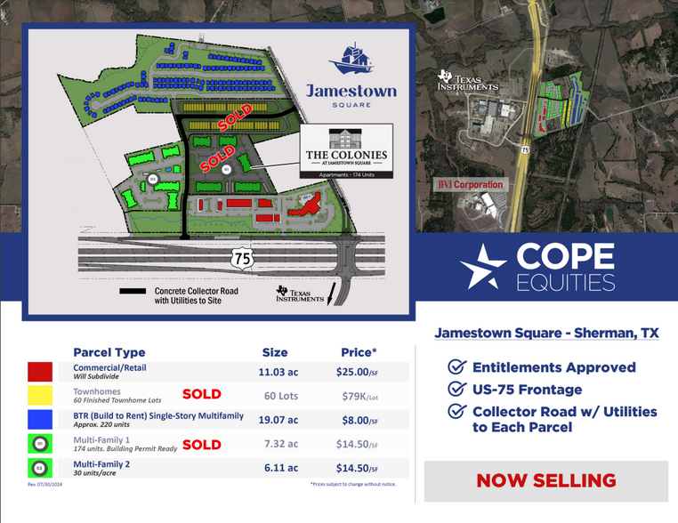 Primary Photo Of US-75 & Akers Road, Sherman Land For Sale