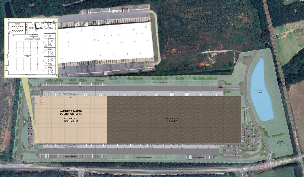 More Photos Of 405 King Mill Rd, McDonough Warehouse For Lease