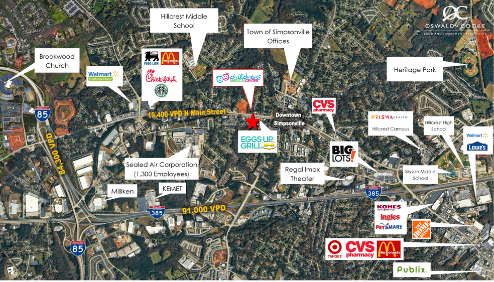 More Photos Of 307 N Main St, Simpsonville Medical For Sale