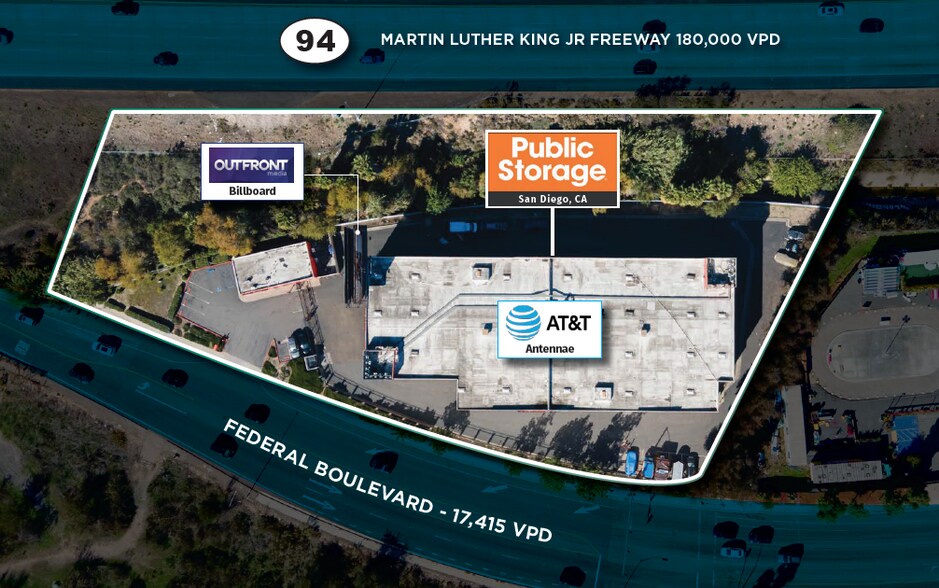 More Photos Of 5950 Federal Blvd, San Diego Self Storage For Sale