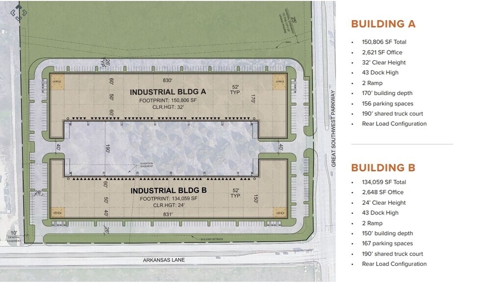 More Photos Of 2650 S Great Southwest Pky, Grand Prairie Unknown For Lease