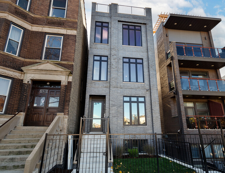 Primary Photo Of 2417 W Walton St, Chicago Multifamily For Sale