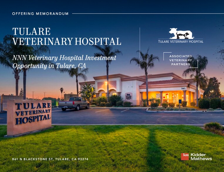 Primary Photo Of 861 N Blackstone St, Tulare Veterinarian Kennel For Sale