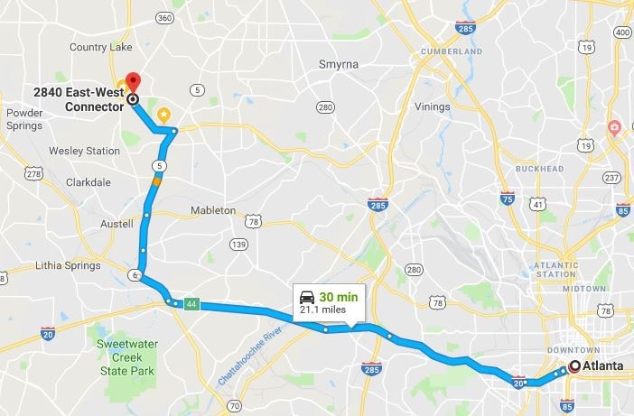 More Photos Of 2840 East-West Connector, Austell Land For Lease