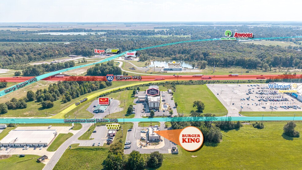 More Photos Of 145 Brownsville Loop, Lonoke Fast Food For Sale