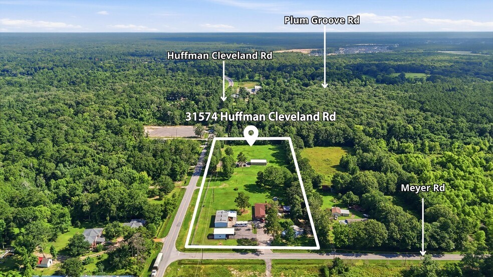 Primary Photo Of 31574 Huffman Cleveland Rd, Huffman Land For Sale