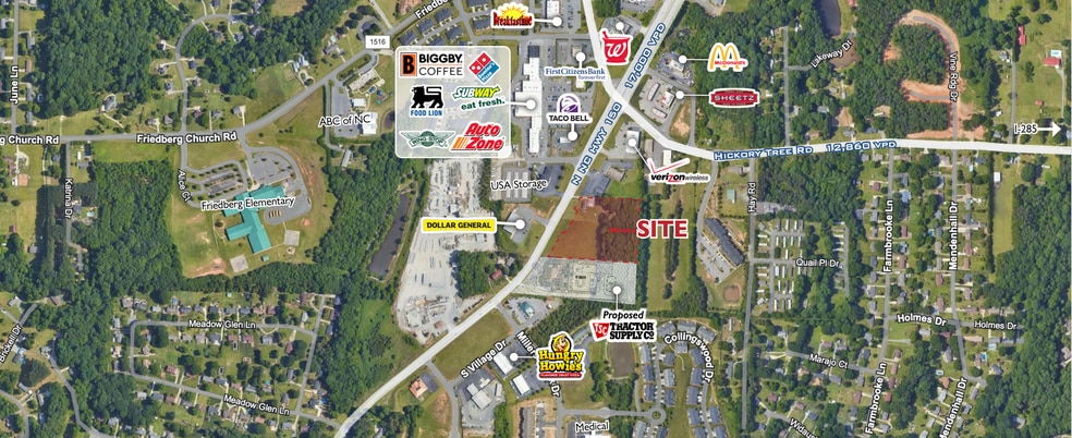 Primary Photo Of 12106 N NC 150 Hwy, Winston-Salem Land For Lease