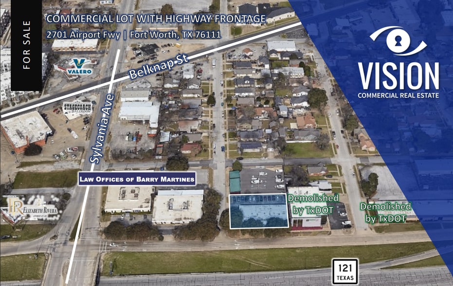 Primary Photo Of 2701 Airport Fwy, Fort Worth Land For Sale