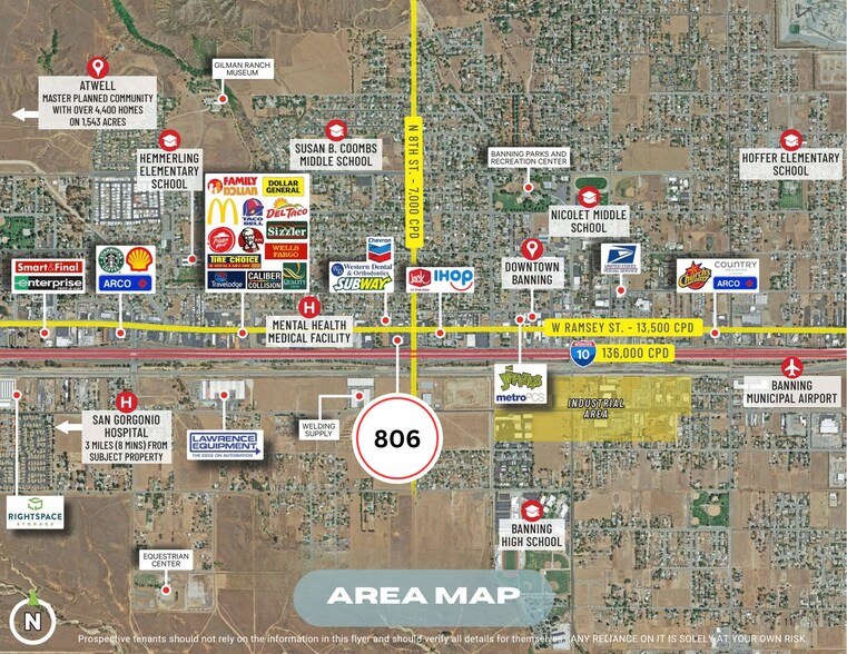 More Photos Of 806 W Ramsey St, Banning Storefront For Lease