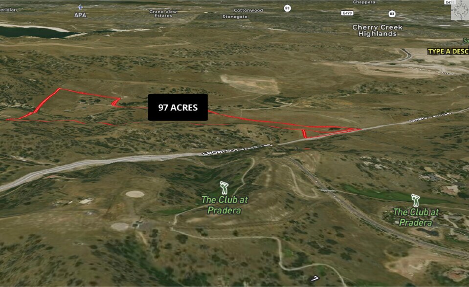 More Photos Of 6233 Crowfoot Valley Rd, Parker Land For Sale