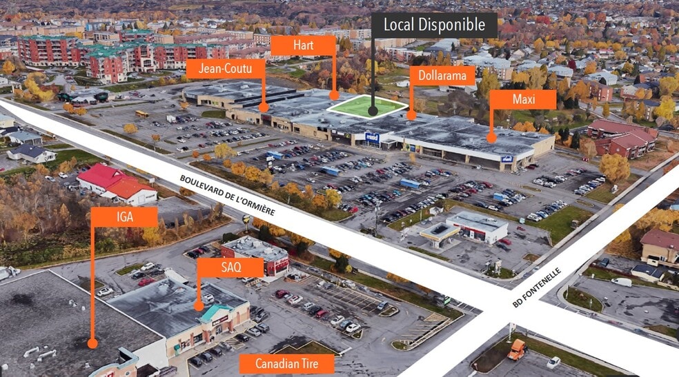 Primary Photo Of 5150-5200 Boul de l'Ormière, Québec General Retail For Lease