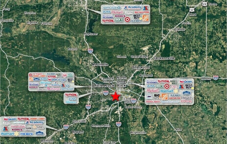 1821 S Main St, Little Rock, AR 72206 Land For Sale