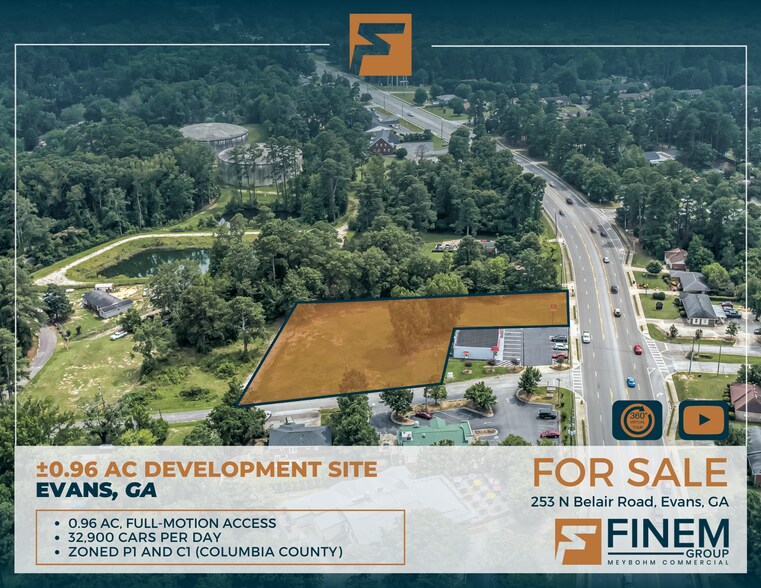 253 N Belair Rd, Evans, GA 30809 Land