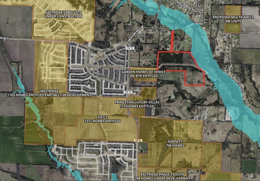 More Photos Of FM 75 @ New Hope Rd E, Princeton Land For Sale