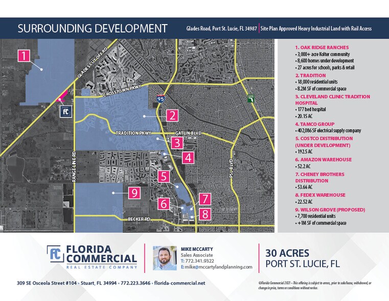 More Photos Of 1 Glades Cut Off Rd, Port Saint Lucie Land For Sale